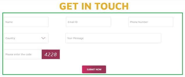 Fill the Form Contact Form