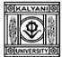 Kalyani University Contact No.